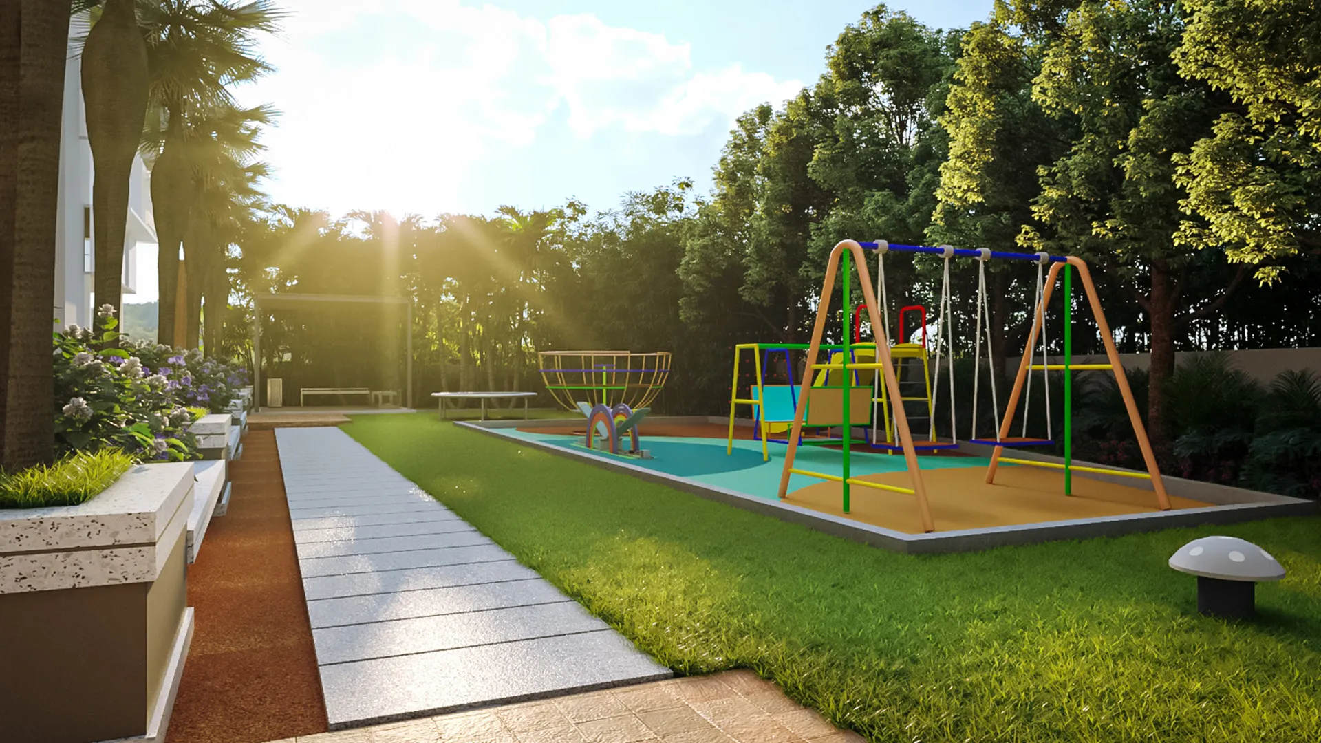 Children's play zone